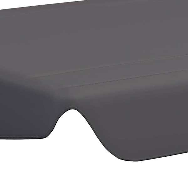 vidaXL Reservtak för hammock antracit 188/168x145/110cm Antracit