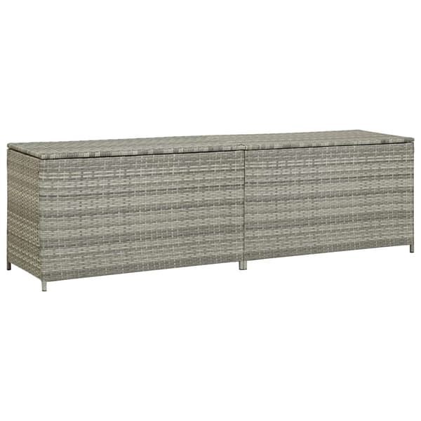 vidaXL Dynbox konstrotting 200x50x60 cm grå grå