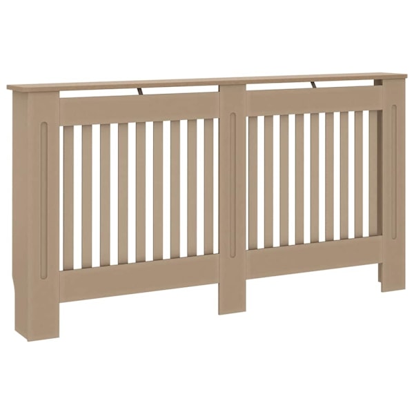 vidaXL Elementskydd 152x19x81,5 cm MDF Brun
