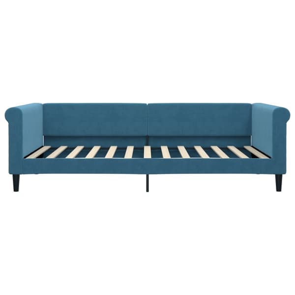 vidaXL Dagbädd blå 100x200 cm sammet Blå