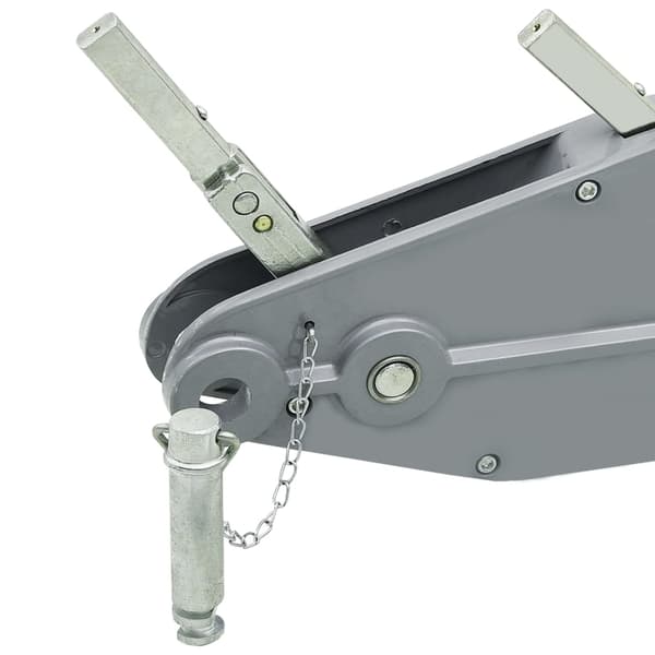 vidaXL Vajervinsch 800 kg Silver