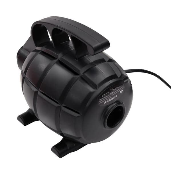 vidaXL Elektrisk luftpump svart