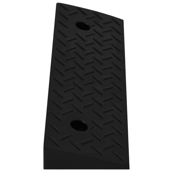 vidaXL Trottoarramper 2 st 50x17,5x5 cm gummi