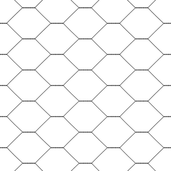 vidaXL Hexagonalt staket markfäste 100 x 0,6 m PVC-belagda stål Grå Grå