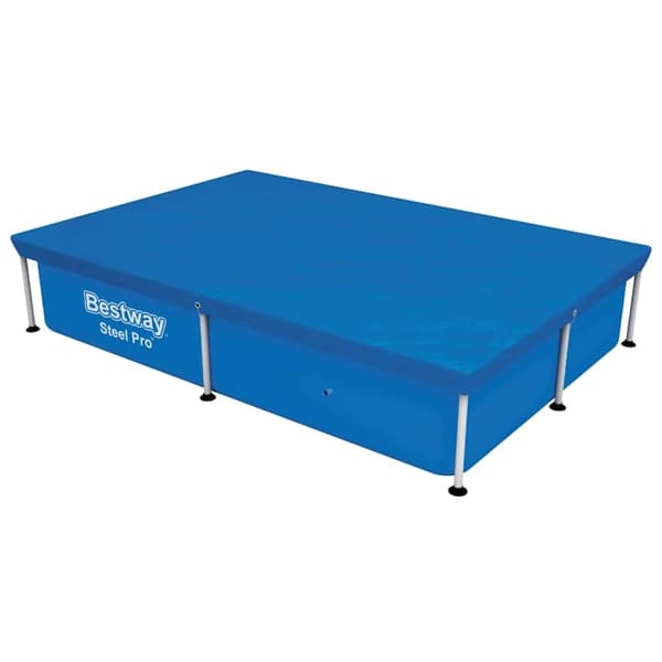 Bestway Poolöverdrag Flowclear 221x150 cm Blå