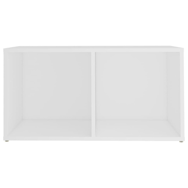 vidaXL TV-skåp 2 delar vit 72x35x36,5 cm konstruerat trä Vit