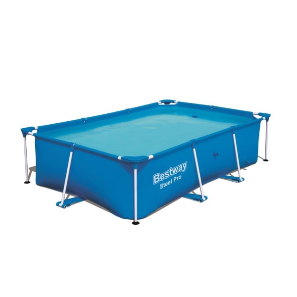 Bestway Pool med stålram Steel Pro 259x170x61 cm 56403 Blå