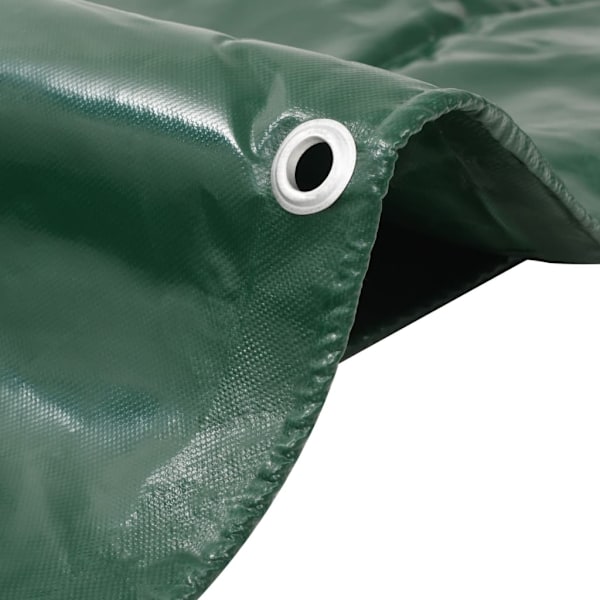 vidaXL Presenning 650 g/m² 4x8 m grön Grön