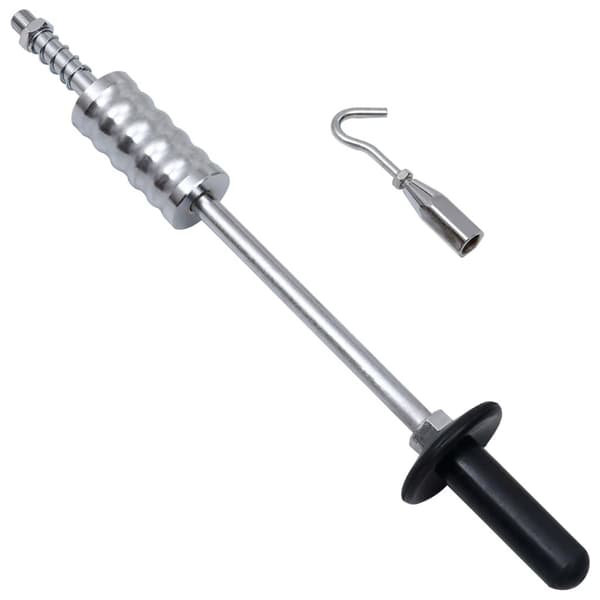 vidaXL Glidhammare med krok 63 cm kolstål
