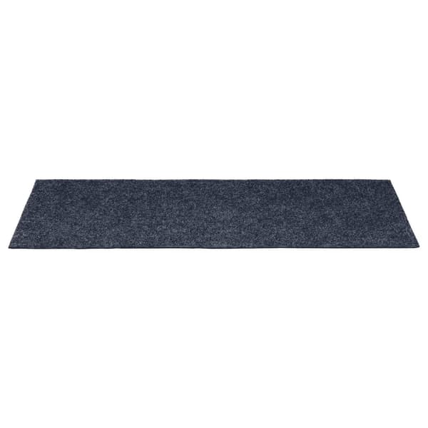 vidaXL Trappmattor självhäftande 15 st 60x25 cm gråblå rektangulära Blå