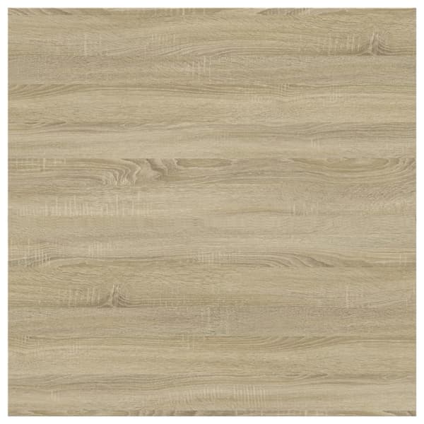vidaXL Hyllplan 4 st sonoma-ek 40x40x1,5 cm konstruerat trä Brun