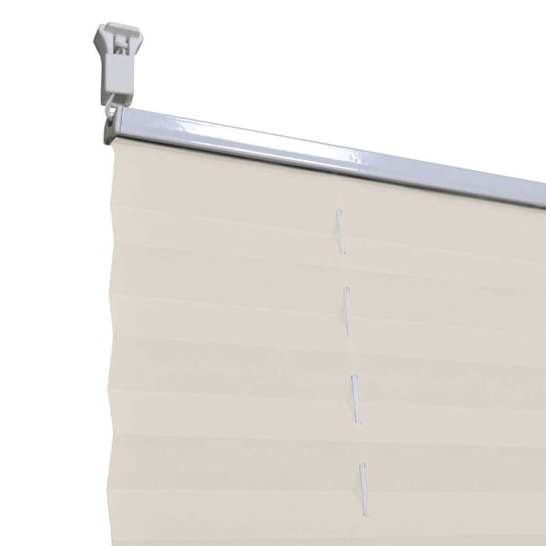 vidaXL Plisségardin 100x150 cm creme Creme