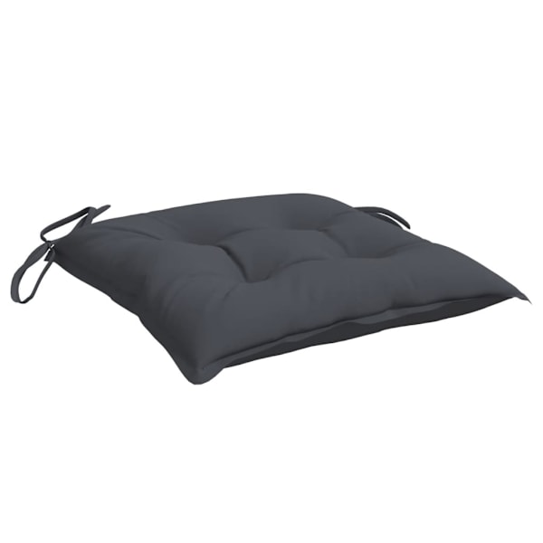 vidaXL Stolsdynor 4 st antracit 50x50x7 cm oxfordtyg Antracit