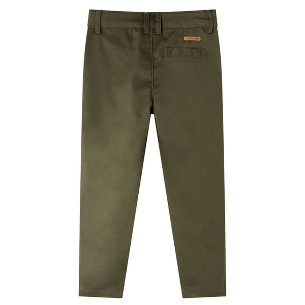 vidaXL Byxor för barn khaki 128 Grön
