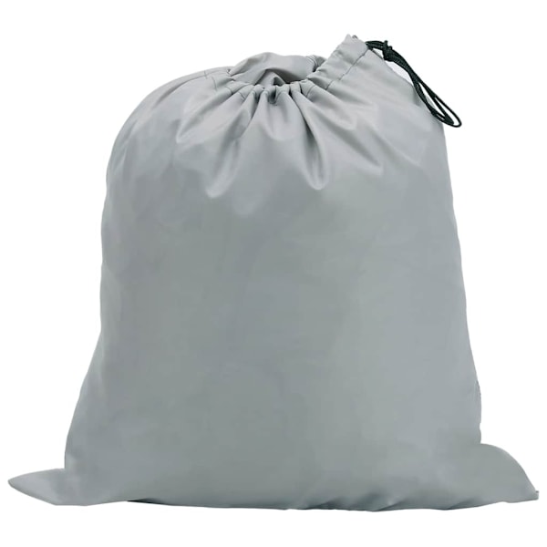 vidaXL Båtöverdrag grå 710x265x40 cm Grå