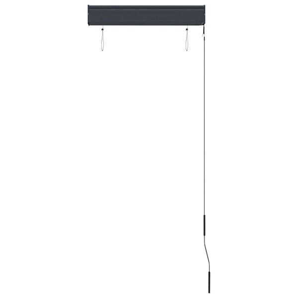 vidaXL Rullgardin utomhus 60x250 cm blå och vit Blå