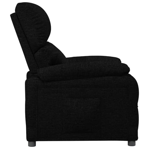 vidaXL Reclinerfåtölj svart tyg art