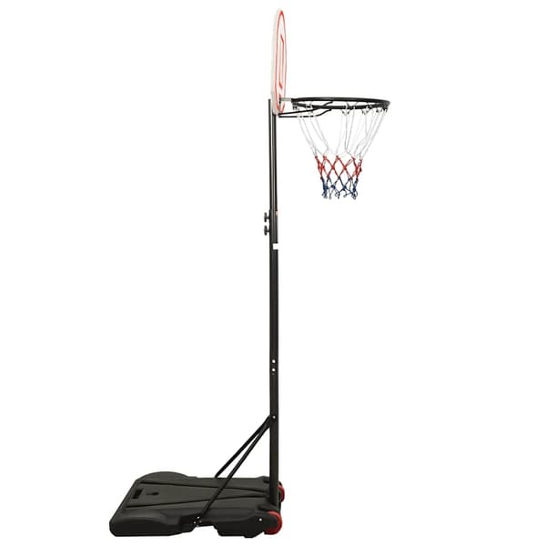 vidaXL Basketkorg med stativ vit 216-250 cm polyeten Vit