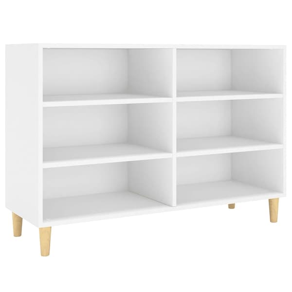 vidaXL Skänk vit 103,5x35x70 cm konstruerat trä Vit