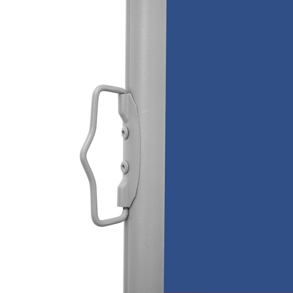 vidaXL Infällbar sidomarkis 140x600 cm blå Blå