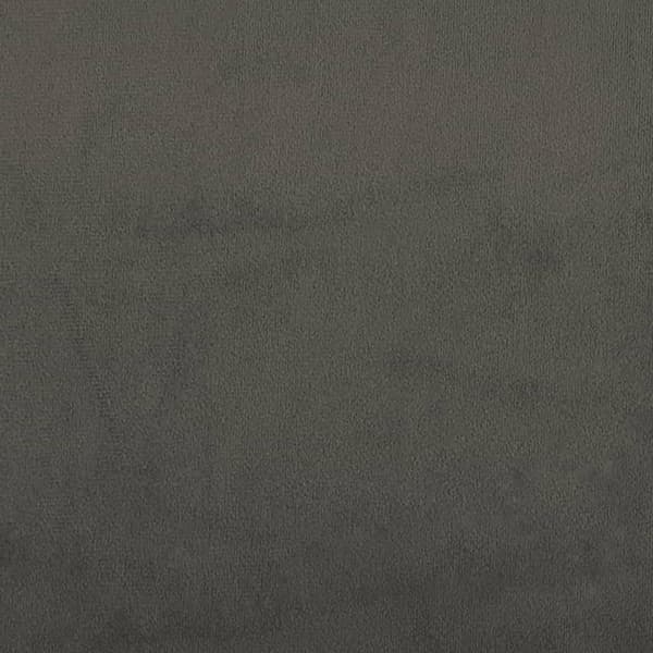 vidaXL Sängram utan madrass mörkgrå 140x200 cm sammet Grå