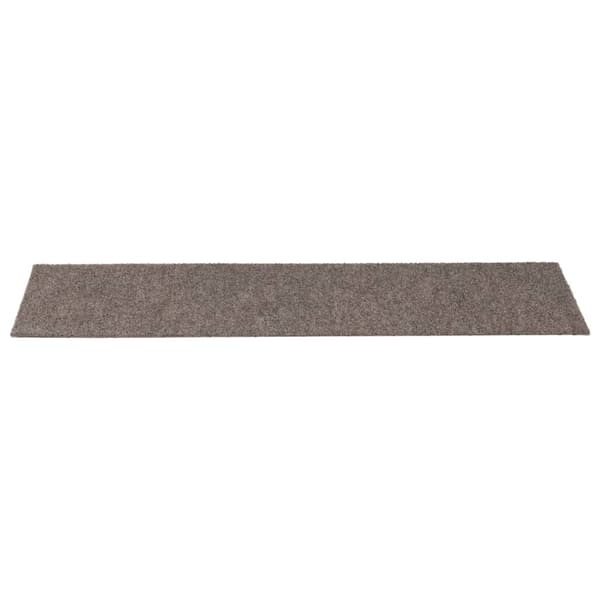 vidaXL Trappmattor självhäftande 15 st 76x20 cm beige rektangulära Creme