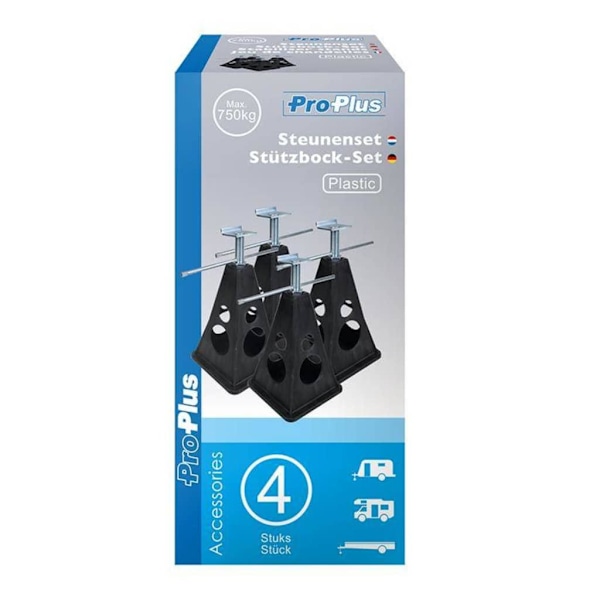 ProPlus Stödben 4 st 750kg