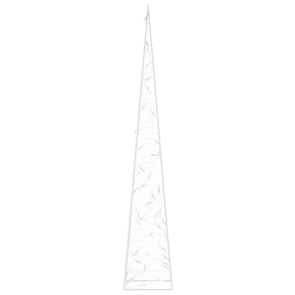vidaXL Ljuskon LED akryl flerfärgad 90 cm multifärg