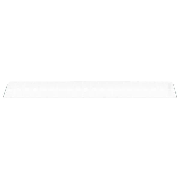 vidaXL Växthus med stålram vit 60 m² 20x3x2 m Vit