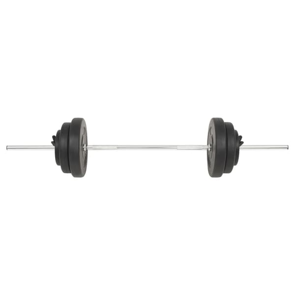 vidaXL Skivstång set 30 kg art
