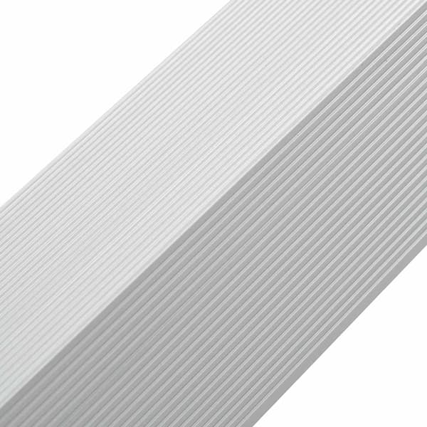 vidaXL Ytterhörnlist 5 st aluminium 170 cm silver Silver