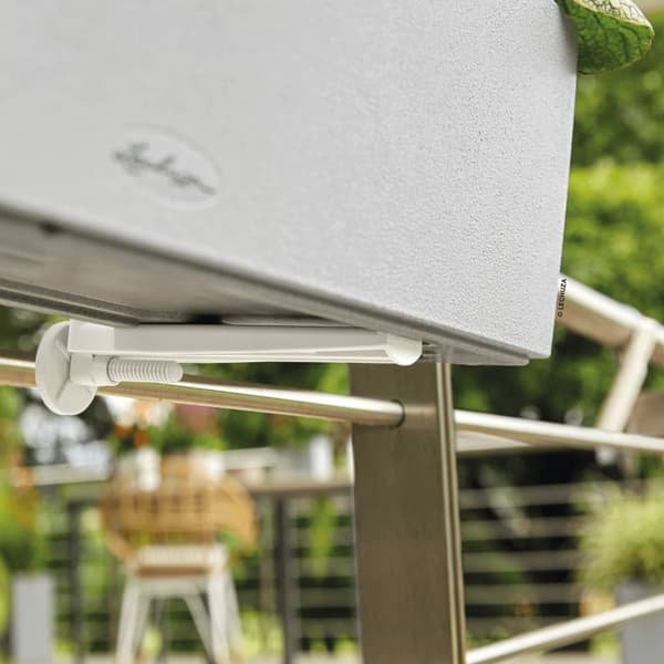 LECHUZA Odlingsenhet BALCONERA Stone 50 ALL-IN-ONE grå grå
