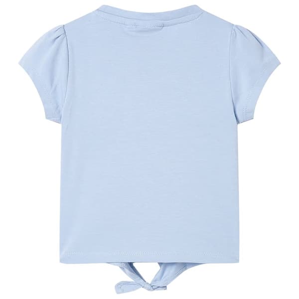 vidaXL T-shirt för barn blå 128 Blå