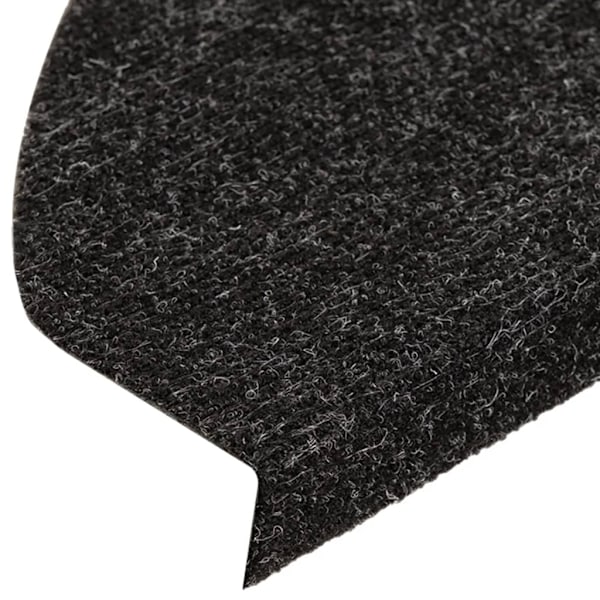 vidaXL Trappstegsmattor självhäftande 15 st 65x22,5x3,5 cm antracit Antracit