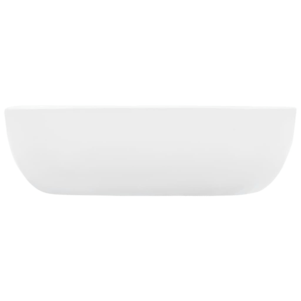 vidaXL Handfat 45,5x32x13 cm keramik vit Vit