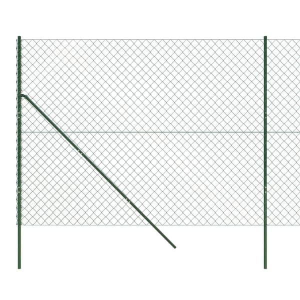 vidaXL Gunnebostängsel grön 1,8x10 m Grön