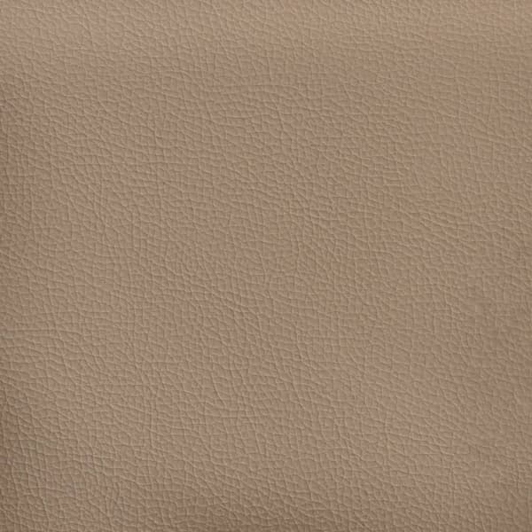 vidaXL 2-sitssoffa cappuccino 140 cm konstläder Brun