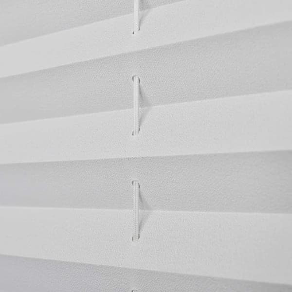 vidaXL Plisségardin 90x100 cm vit Vit