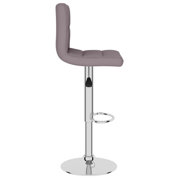 vidaXL Barstol taupe tyg Taupe