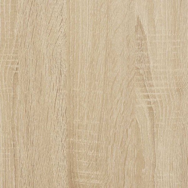 vidaXL Skrivbord sonoma-ek 80x45x74 cm konstruerat trä Brun