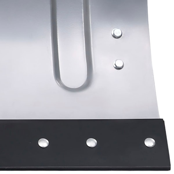 vidaXL Snöblad till gräsklippare 100 cm Silver