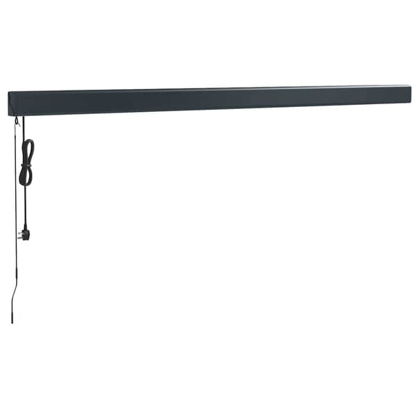 vidaXL Markis infällbar gräddvit 4,5x3 m tyg&aluminium Kräm