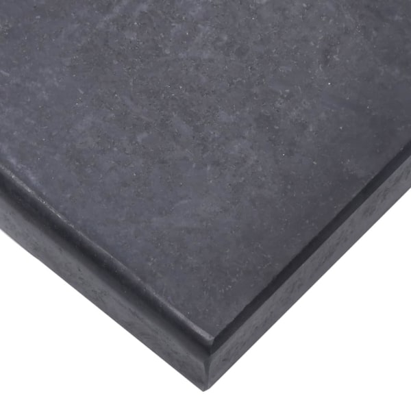 vidaXL Parasollfot svart 40x28x4 cm granit Svart