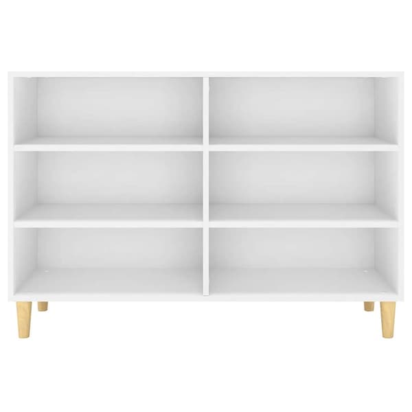vidaXL Skänk vit 103,5x35x70 cm konstruerat trä Vit