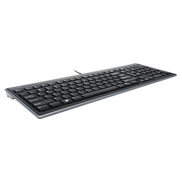 Kensington Slimmat tangentbord full storlek Advance Fit Svart