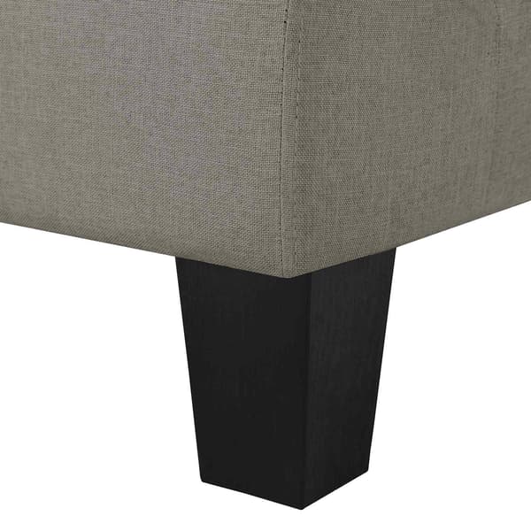 vidaXL Soffa Taupe 2-sitsiga tyg Taupe