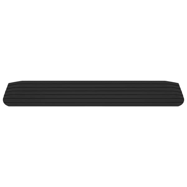 vidaXL Tröskelramp 2 st 110x21x2,5 cm gummi