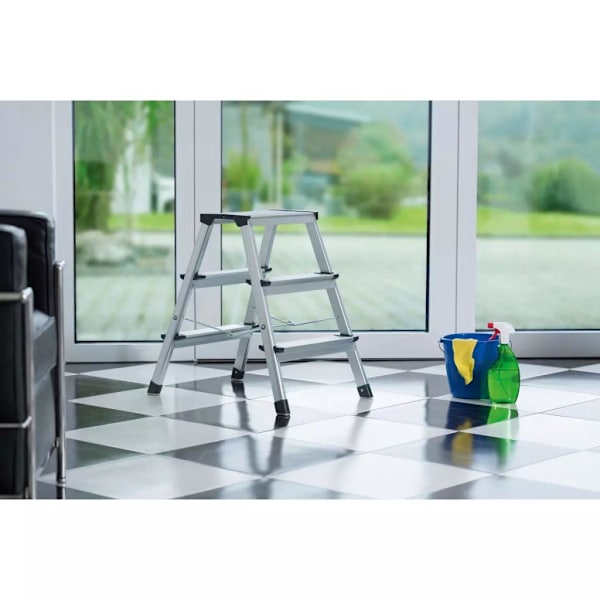 Hailo Hopfällbar trappstege L90 Step-ke 2x3 steg 60 cm 4443-701