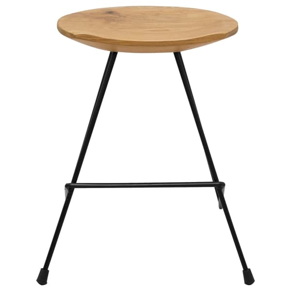 vidaXL Pallar 2 st massiv teak Brun