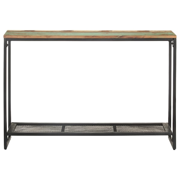 vidaXL Avlastningsbord 110x35x75 cm massivt återvunnet trä Brun